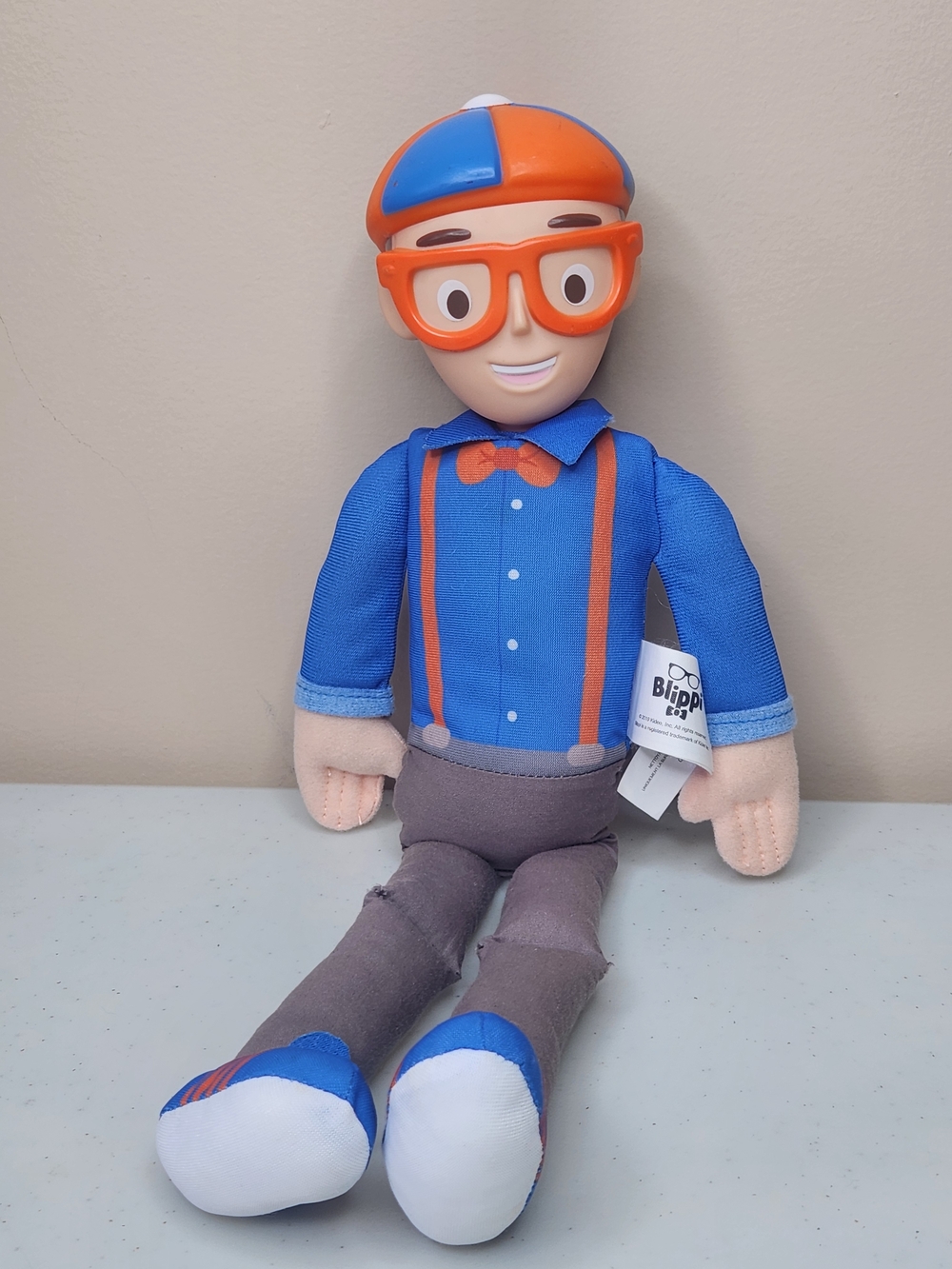 Blippi Talking Plush Doll Toy Kids Show Character 2019 Kideo Tested Working